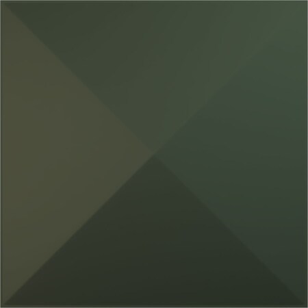 Ekena Millwork 11 7/8in. W x 11 7/8in. H Sellek EnduraWall Decorative 3D Wall Panel, Total 11.76 Sq. Ft., 12PK WP12X12SKGHC-CASE-12